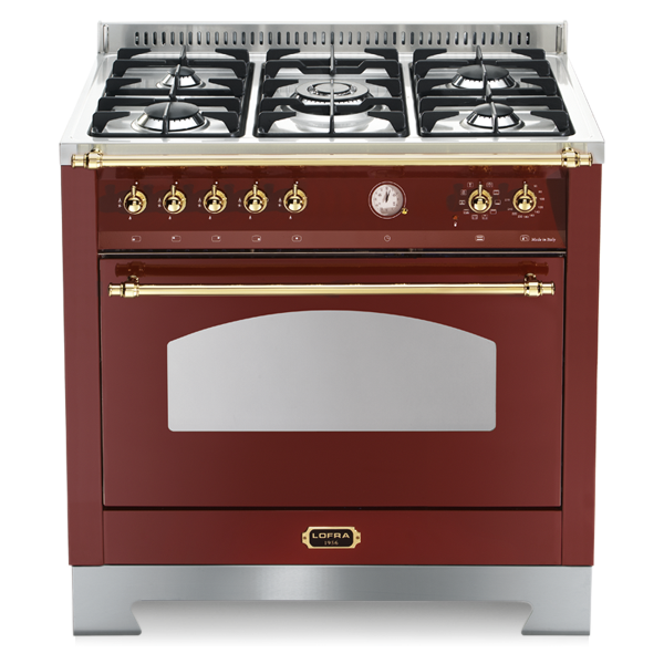 cucina RRG 96 MFT/CI rosso burgundy